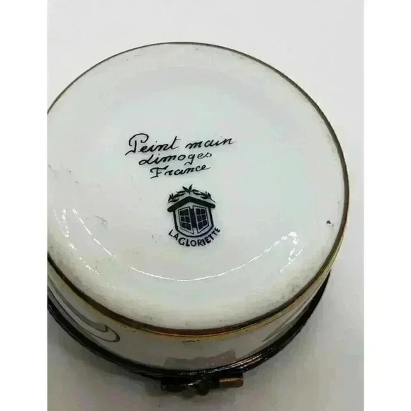 La Gloriette Limoges Millennium Eiffel Tower Arc de Triomphe Trinket Box Ltd Ed - Picture 10 of 13